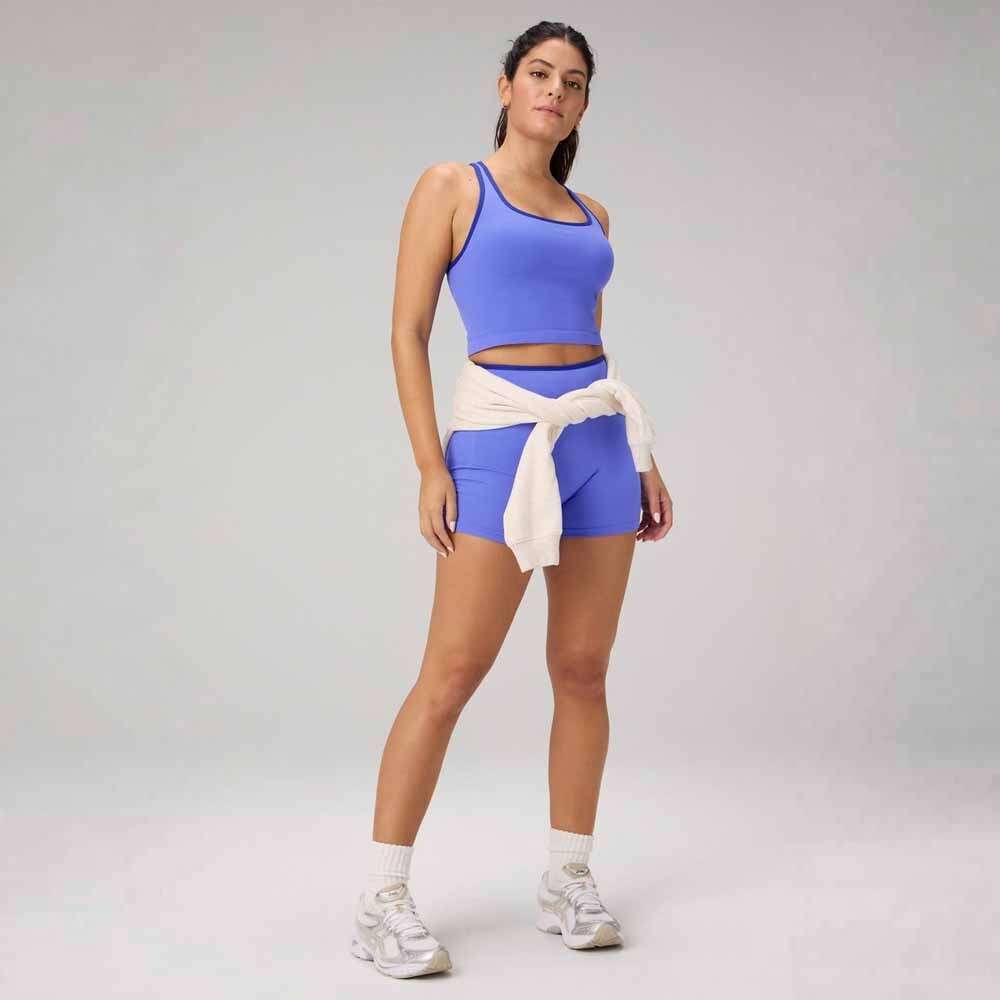 Top Seamless Built-In Bra Mujer Sapphire Sky/admiral Blue