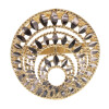 Anillo Tuscan redondo labrado en oro 18K Anillo Tuscan redondo labrado en oro 18K