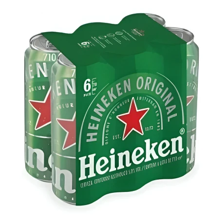 Pack X6 Cerveza Heineken Lata 710ML 001
