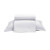 Juego Colcha y Funda Dohler Provenza 1 Plaza 100% Microfibra BLANCO