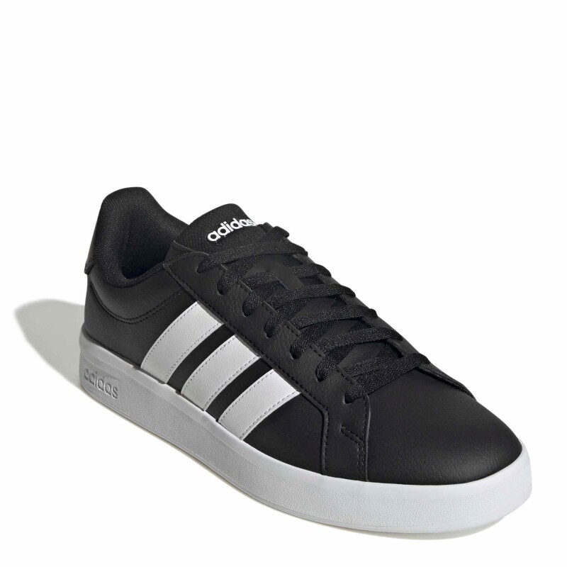 Championes de Hombre Adidas Grand Court Base 3.0 Negro - Blanco