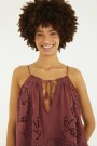 BLUSA Bordo