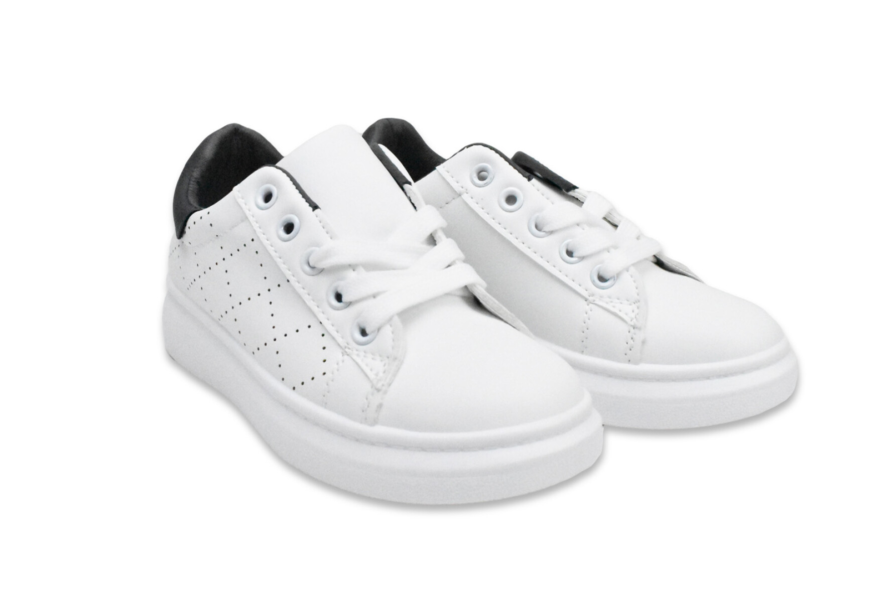 CHAMPION NIÑO CUERINA PU BLANCO-COLOR SUELA ALTA 5 COLORES TALLES 31-36 26635 