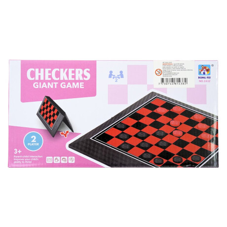 Juego de mesa Damas de plastico Juego de mesa Damas de plastico