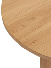 Mesa de centro LISBJERG 60x107 estantes color roble Mesa de centro LISBJERG 60x107 estantes color roble