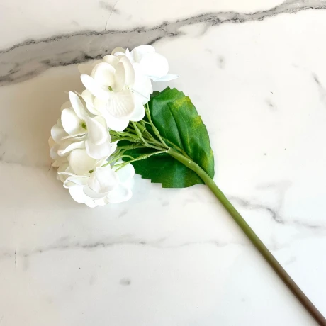 Planta Ramo Flores Artificial Hortensia 42cm Planta Ramo Flores Artificial Hortensia 42cm