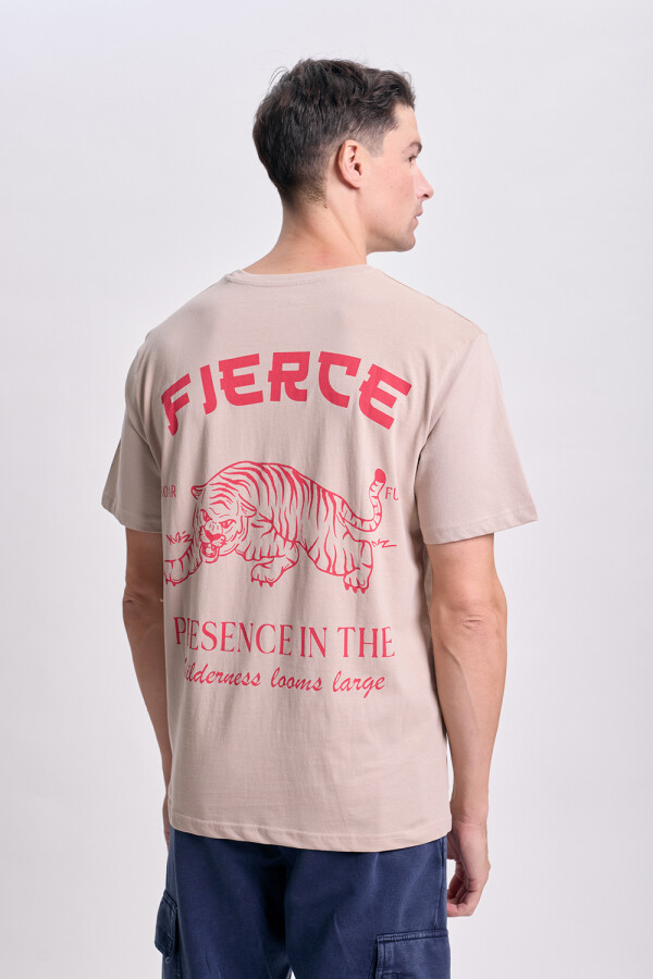 Remera estampa Crudo