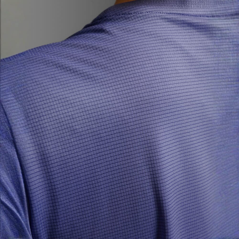 Polo Running Aero Mesh Tee Mujer Future Dusk/future Dusk Reflective