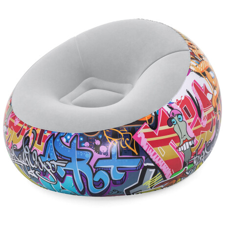 Sillón Puff Bestway Inflable P/ Piscina Jardín Living Sillón Puff Bestway Inflable P/ Piscina Jardín Living
