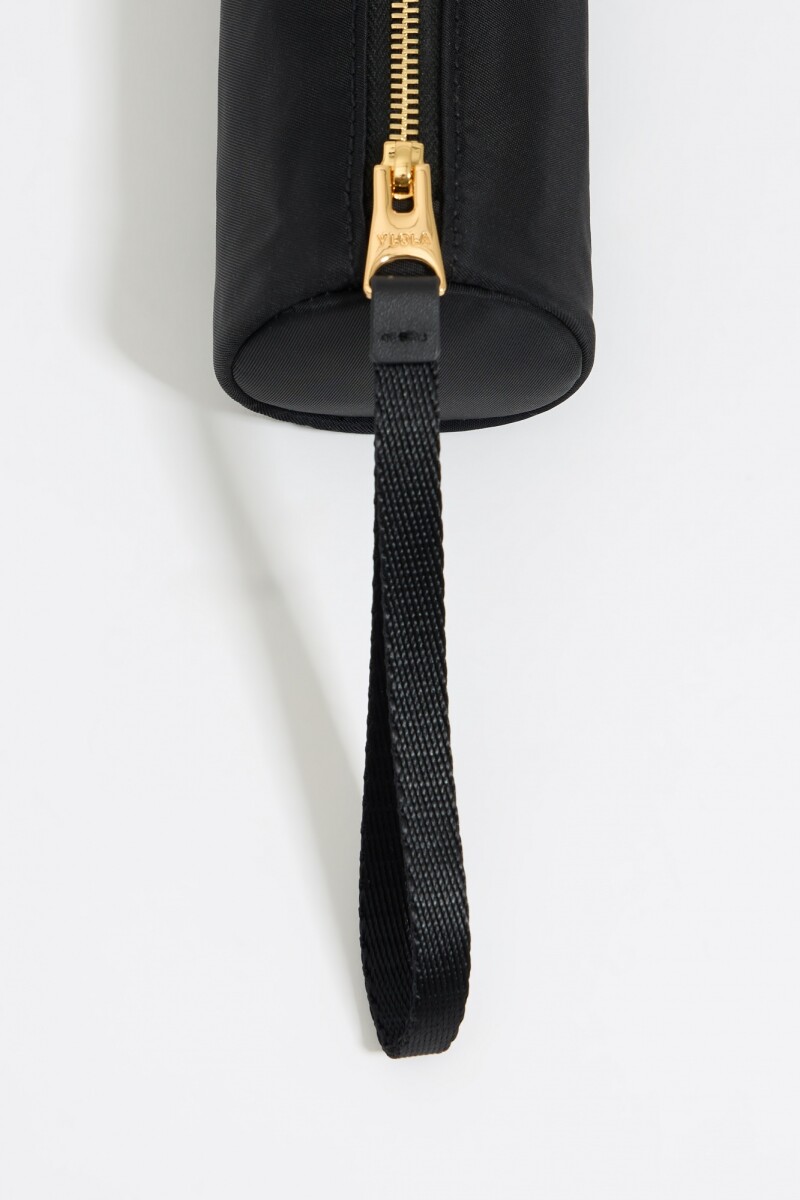 NECESER ESTUCHE CILÍNDRICO NYL Negro