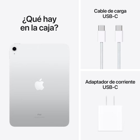 Apple iPad 10.9" 10 Gen Wi-Fi 64GB Plata