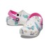 Classic Butterfly Clog T - Niños White/multi