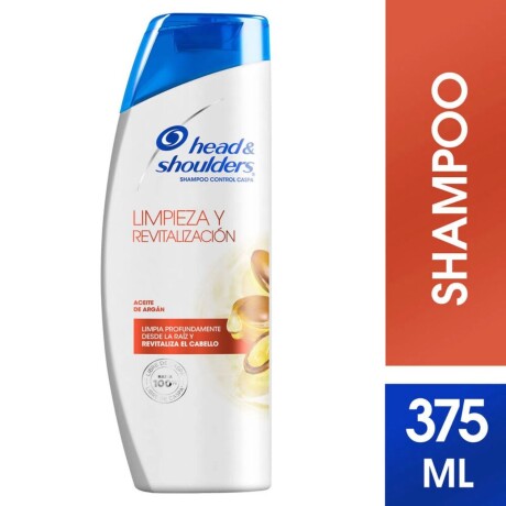 Head & Shoulders Shampoo Limpieza y revitalización 375 ml Head & Shoulders Shampoo Limpieza y revitalización 375 ml