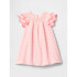 FLTR SLV DRESS SET MISTY ROSE