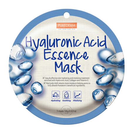 Mascarilla Facial Purederm Hyaluronic Acid Essence 1 Unidad Mascarilla Facial Purederm Hyaluronic Acid Essence 1 Unidad