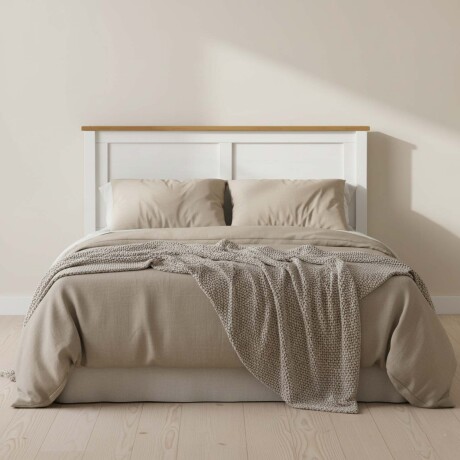 RESPALDO QUEEN PINO NATURAL-BEIGE TOPAZIO