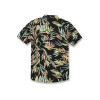 Camisa Volcom Bleeding Leaf Negro