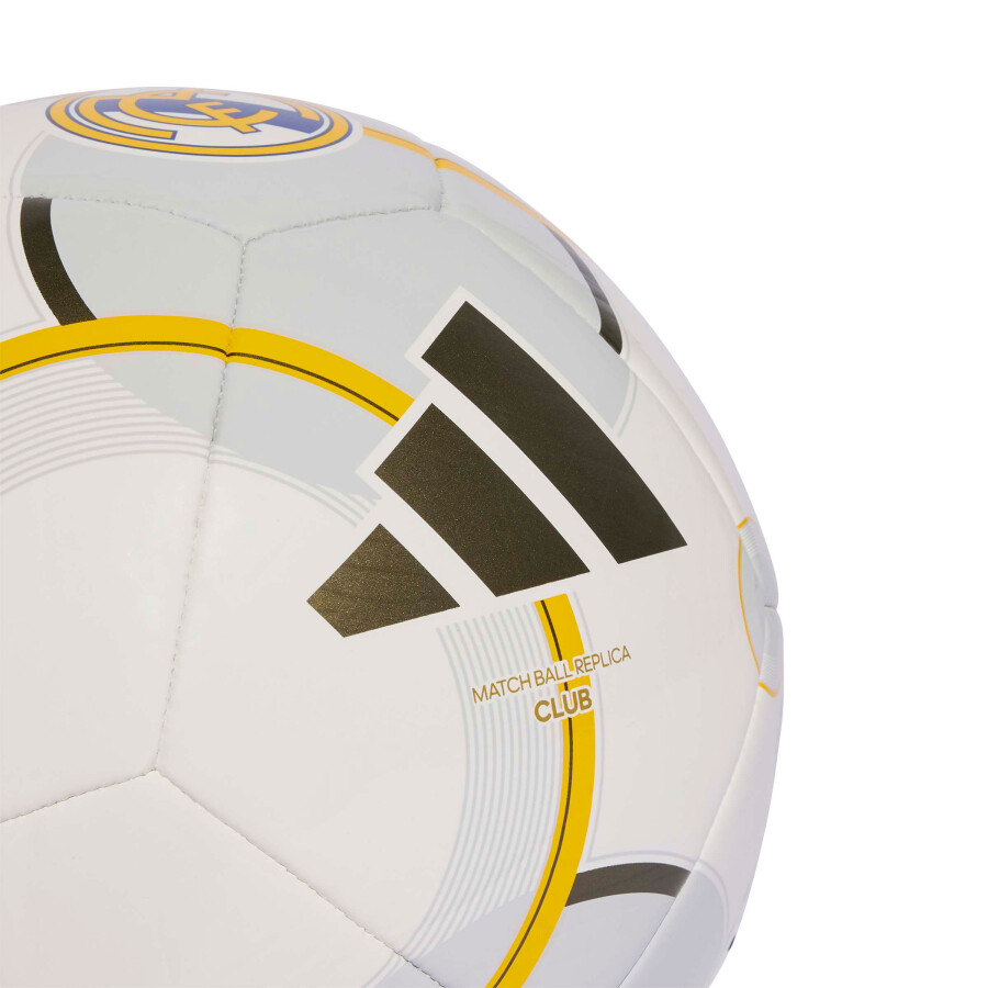 Pelota Adidas Real Madrid Blanco - Amarillo