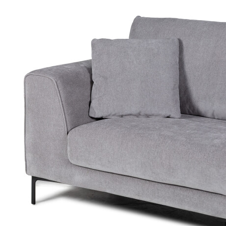 Sofá Sky - Tela Microfibra - 3 cuerpos 6686-7 Gris