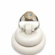 Anillo con zirconia central Anillo con zirconia central