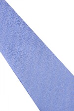 Corbata con pañuelo 8 cm CELESTE FANTASIA