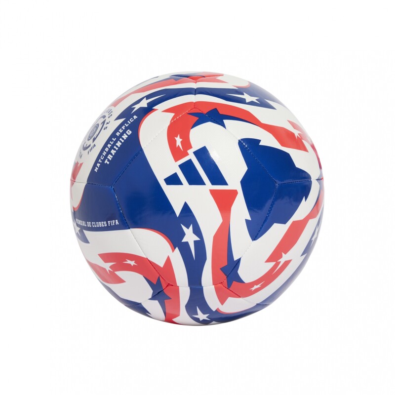 adidas PELOTA DE ENTRENAMIENTO MUNDIAL DE CLUBES FIFA 25 White/Scarlet/Blue