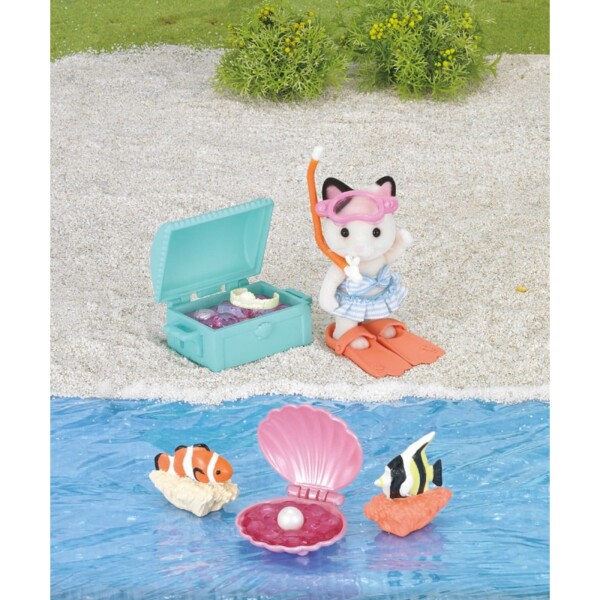 Sylvanian Families Busqueda Del Tesoro Agua Playa Juguete Sylvanian Families Busqueda Del Tesoro Agua Playa Juguete