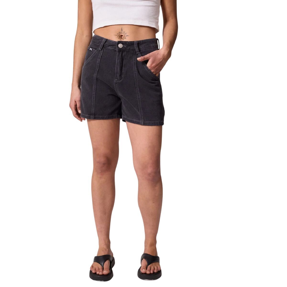 SHORT AIXA XS-XXL - DARK GREY 