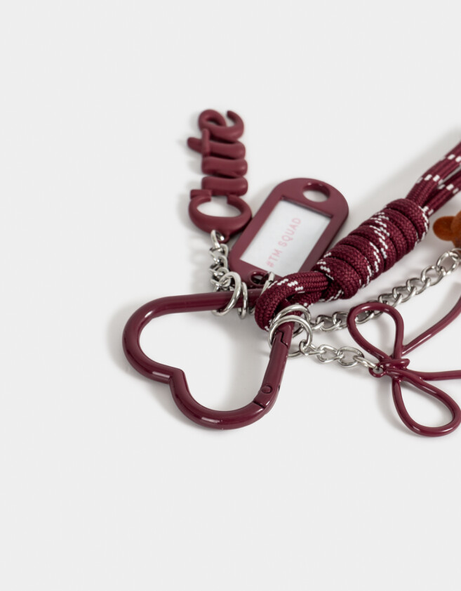 Llavero Peluche Marron Medio