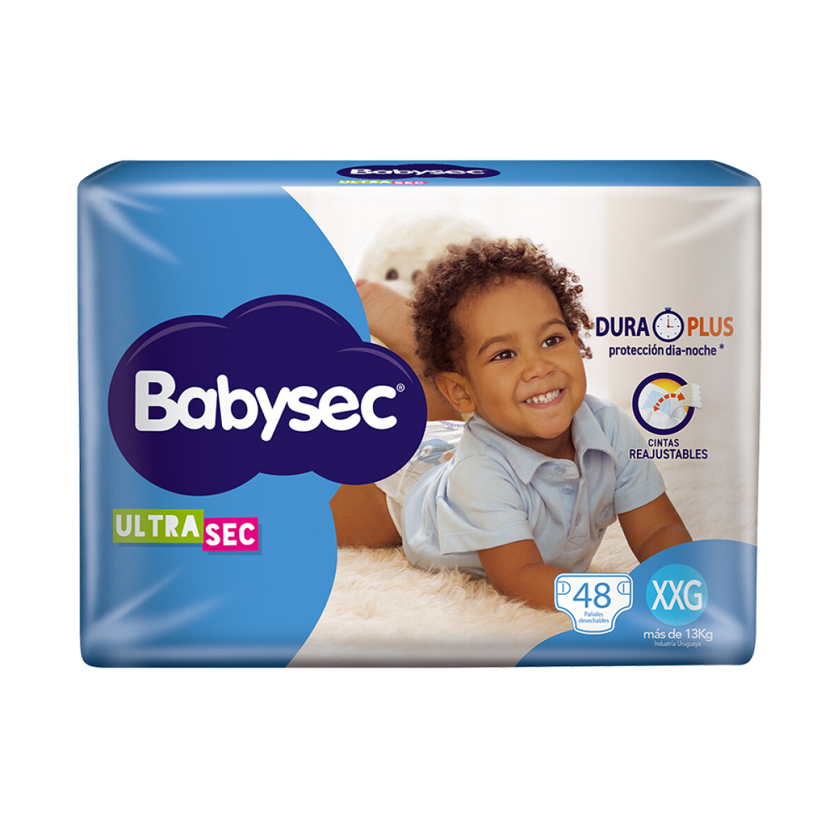 Pañales Babysec Ultrasec XXG48 Unidades 