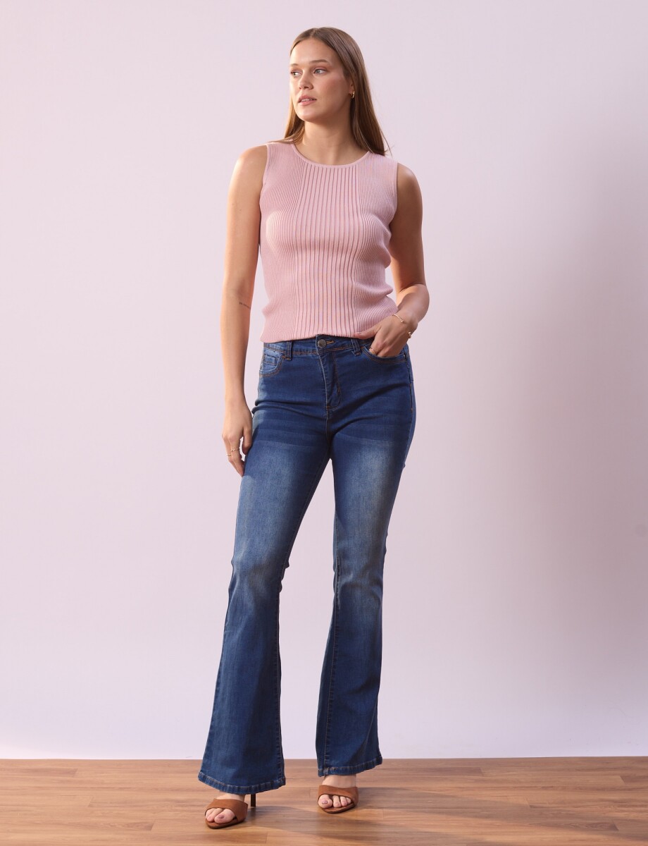 Jean Bootcut - Jean Oscuro 