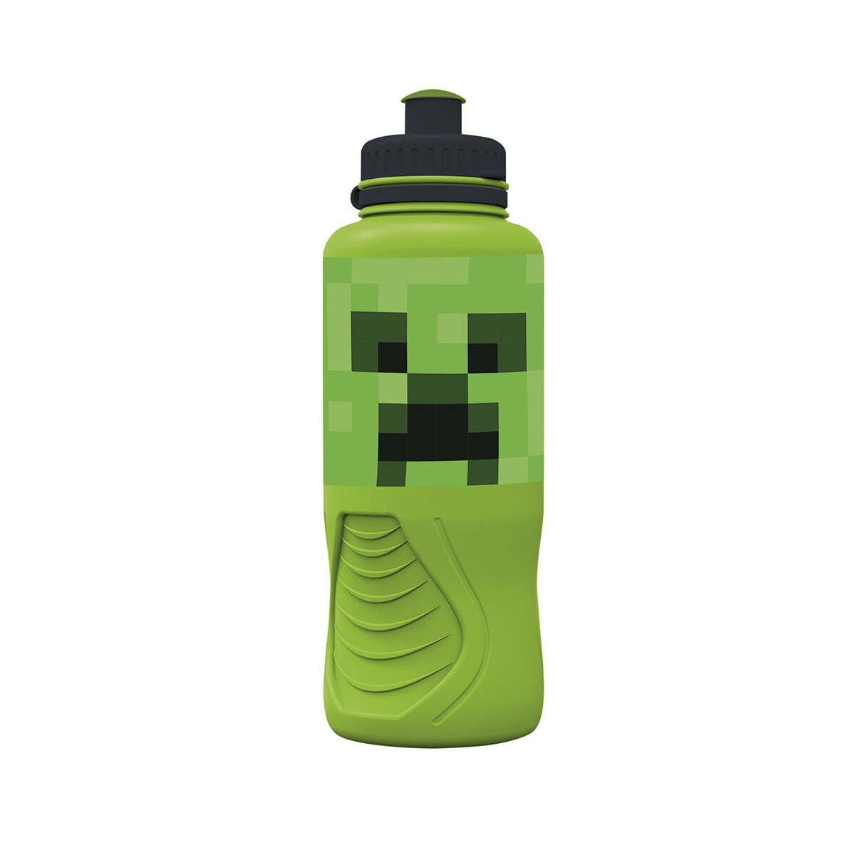 Botella Plástica Ergonómica Minecraft 430 ml 
