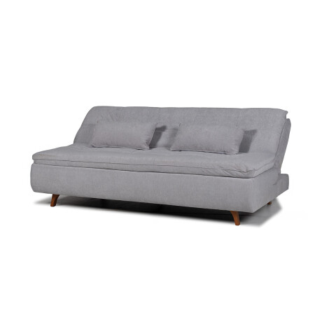 Sofá Cama Maira - Tela Microfibra 10286 (Gris)