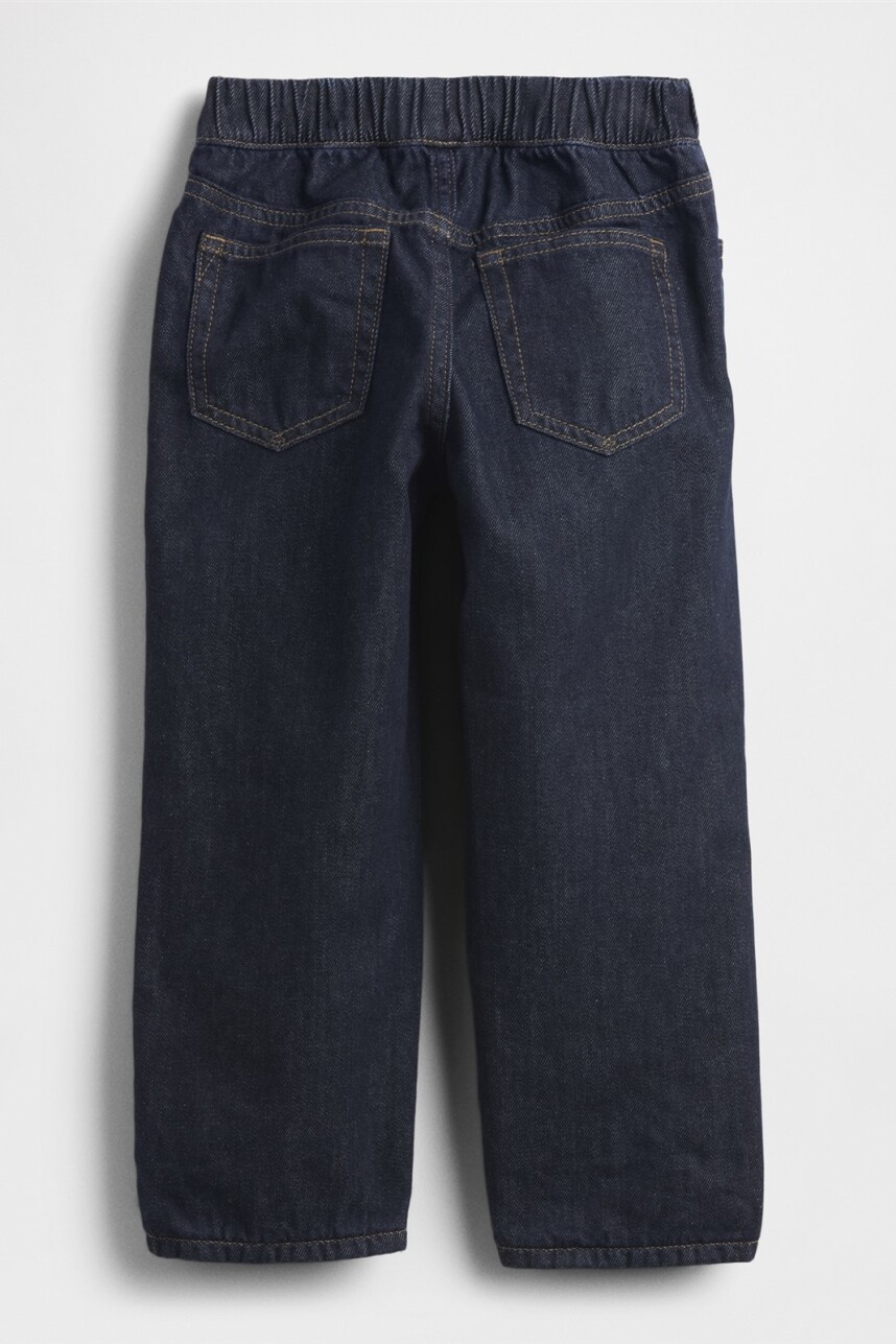 Jean Baggy Forrado Toddler Niño Dark Wash