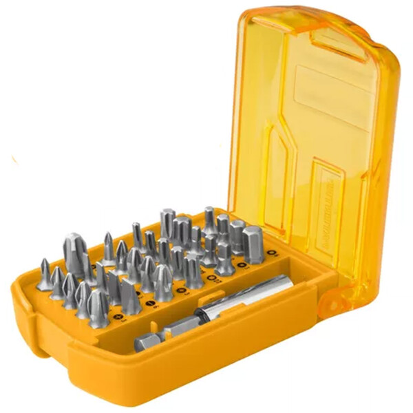 JUEGO SET 29 PUNTAS ATORN + PROLONGADOR INGCO AKSD08301 JUEGO SET 29 PUNTAS ATORN + PROLONGADOR INGCO AKSD08301