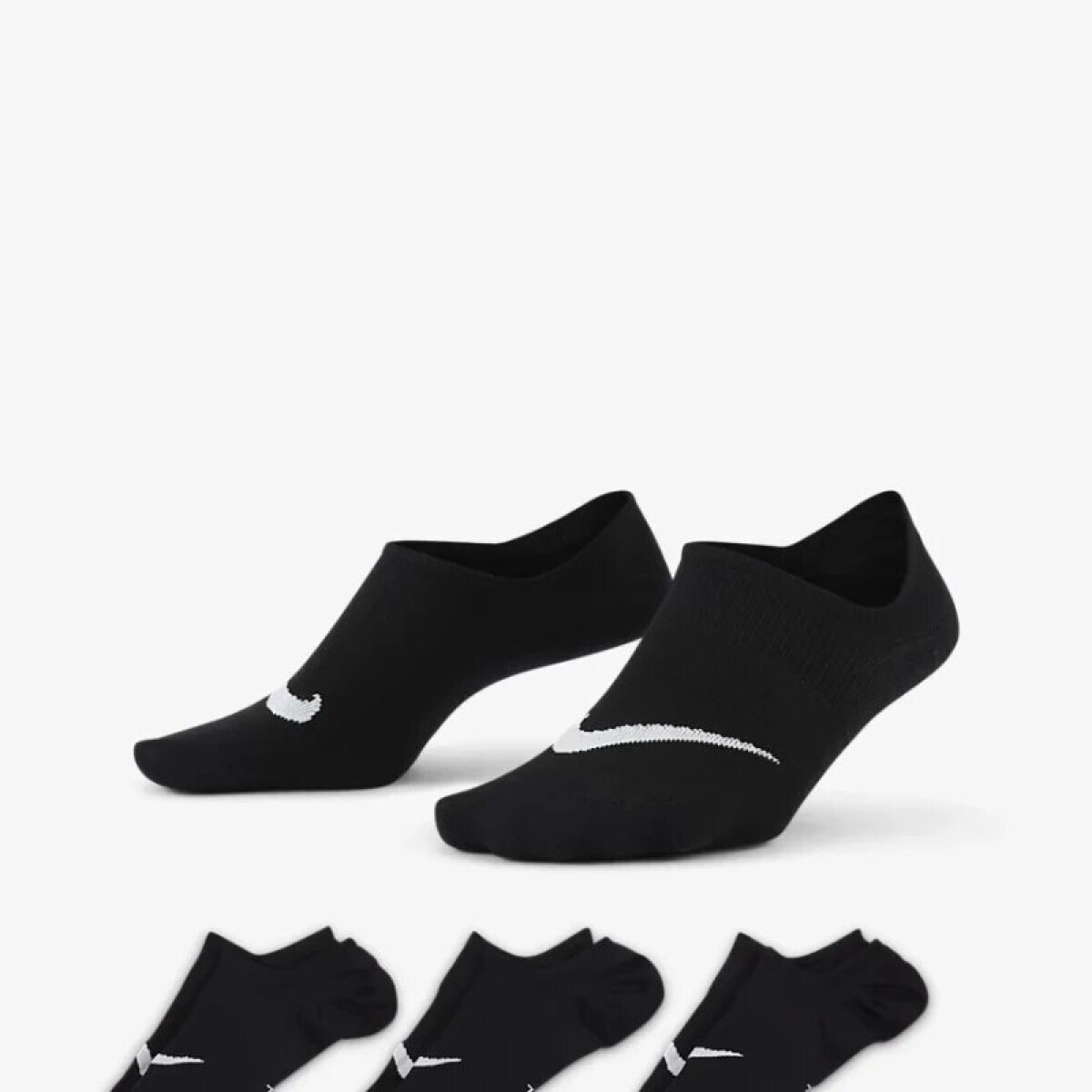 MEDIAS NIKE MUJER INVISIBLE EVERYDAY PLUS LIGHTWEIGHT 3 PACK - MEDIAS NIKE EVERYDAY PLUS 3 PACK 