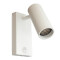 ARTEFACTO DE PARED LONG LETICIA ORIENTABLE Luminaria de Pared Long Leticia Blanca
