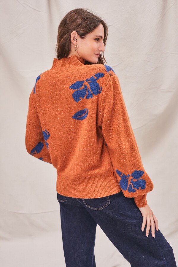 Sweater Intarsia Camel