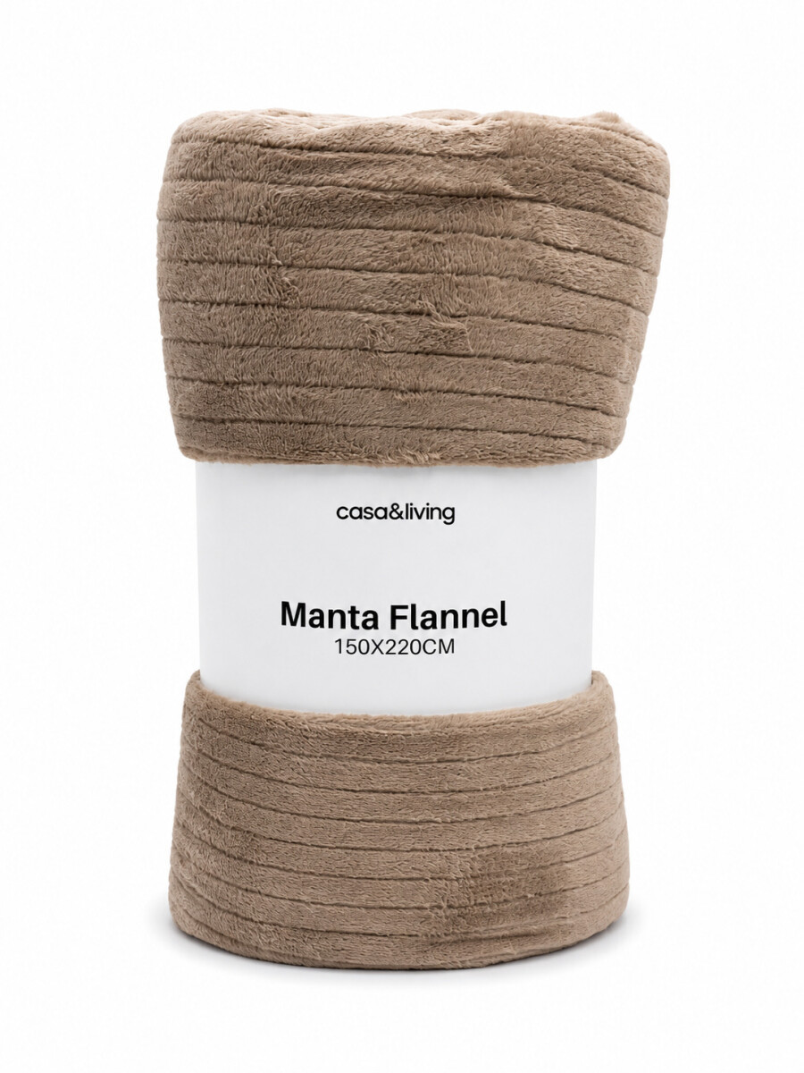 MANTA FLANNEL - BEIGE 