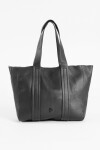 Shopper con pespuntes negro