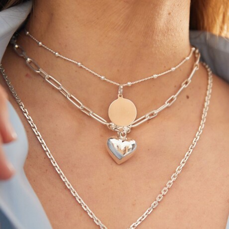 Dije Corazón Liso - Plata 925 Dije Corazón Liso - Plata 925