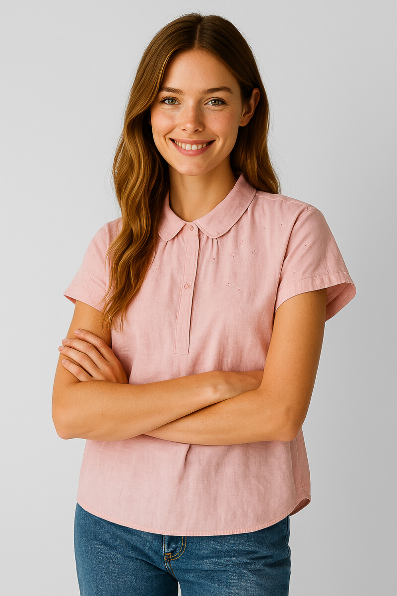 Blusa Miela - Rosa Claro 