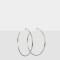 Aros Argollas De metal Argollas De Metal - Plateado
