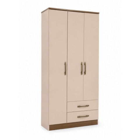Ropero Moscú 3 Puertas 2 Cajones Blush Ropero Moscú 3 Puertas 2 Cajones Blush