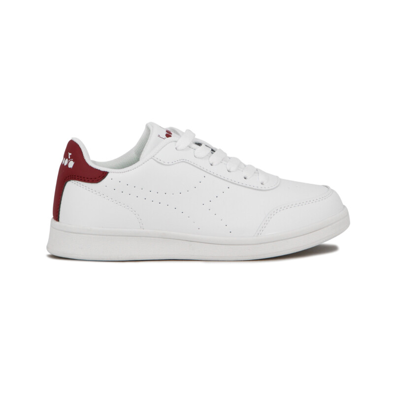 Diadora Champion Lifestyle Giovanno Kids - Blanco/Rojo Blanco-Rojo