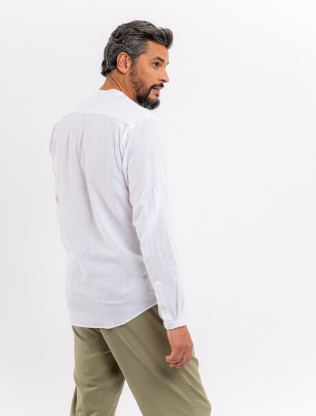 Camisola bambula blanco