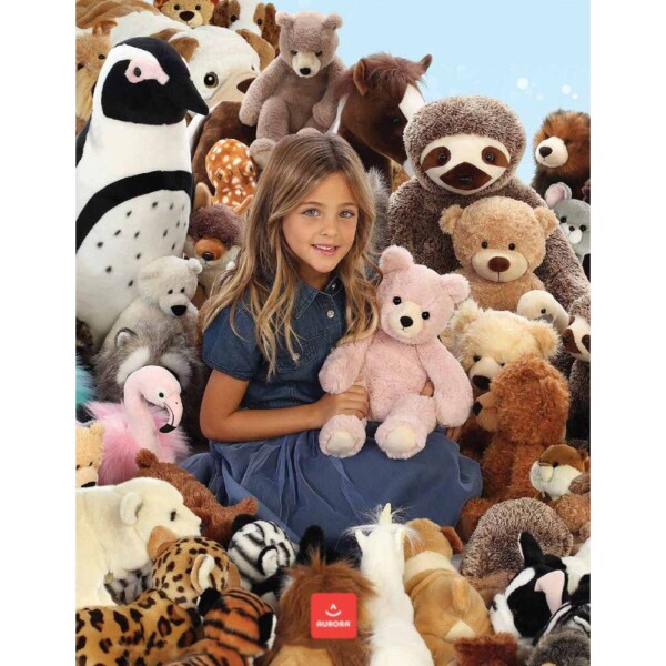 Oso Peluche Aurora Gingerbread Latte Suave 26 cm Oso Peluche Aurora Gingerbread Latte Suave 26 cm