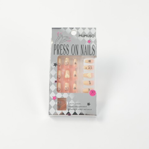 UÑAS POSTIZAS PRESS ON COLECCIÓN MOONLIGHT (CORAZÓN AMOROSO) UÑAS POSTIZAS PRESS ON COLECCIÓN MOONLIGHT (CORAZÓN AMOROSO)
