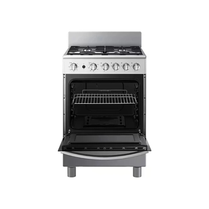 Cocina a Gas Samsung con 4 Quemadores Silver