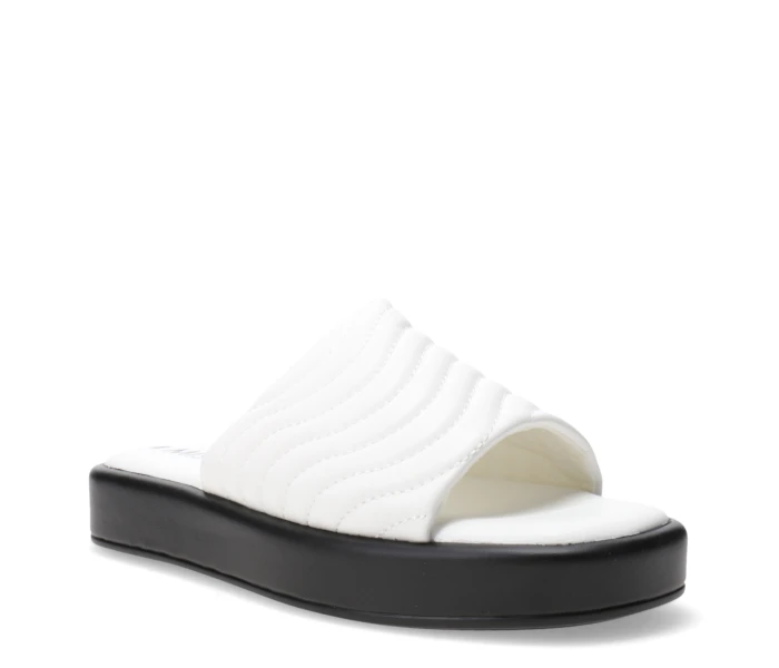 Sandalia IRINA con tira ancha White